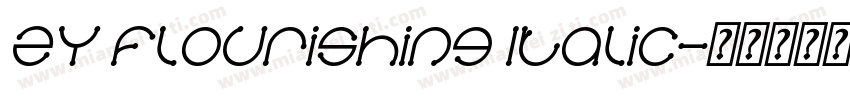 ZY Flourishing Italic字体转换